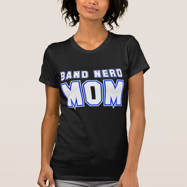 MusikbandNerdmamma T Shirt (Framsida)