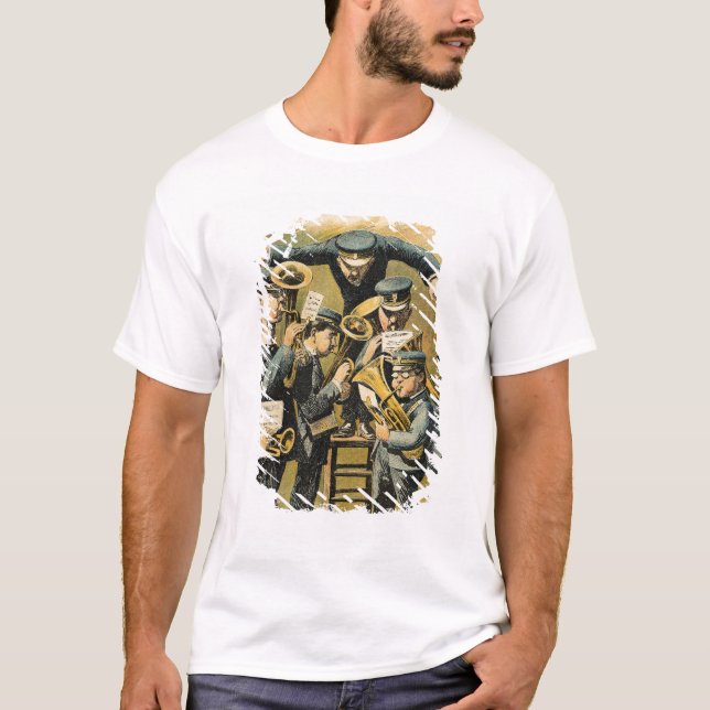 Musikbandrepetition T-shirt (Framsida)