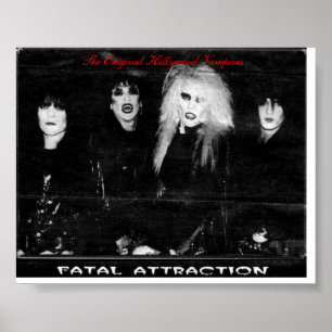 Musikbandtryck, de original- Hollywood vampyrerna Poster