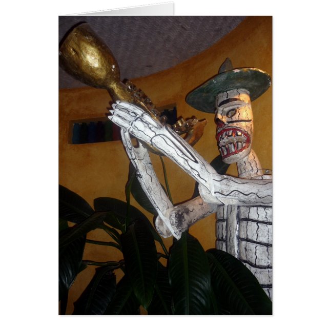 musikben hälsningskort (Framsidan)