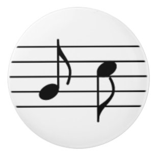 Musikbeteckningssystem - åttondelen noterar eller knopp