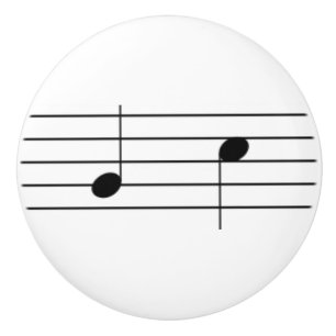 Musikbeteckningssystemet - inkvartera noterar knopp