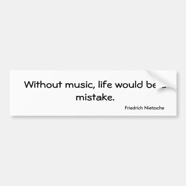 Musikbildekal Bildekal (Framsidan)
