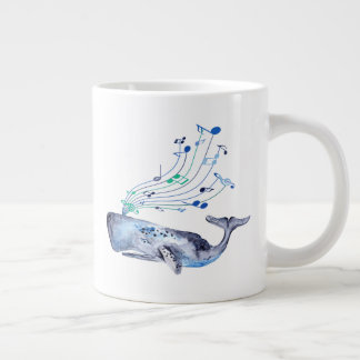 Musikblåval Jumbo Mugg