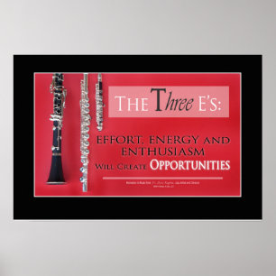 Musikcitat - Motiverande ledarskapcitat Poster