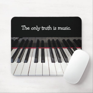 Musikcitat på Piano Tangentbord Musmatta