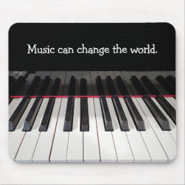 Musikcitat på Piano Tangentbord  Musmatta