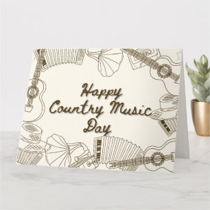 Musikdagen i land kort
