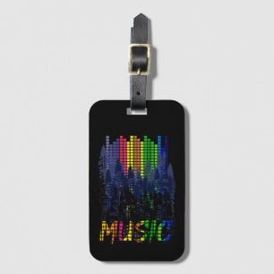 Musikdesign Bagagebricka
