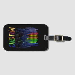 Musikdesign Bagagebricka