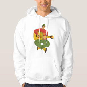 Musikdesign bäst och vacker, mycket fin t-shirt hoodie