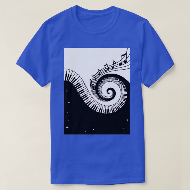 Musikdesign T Shirt (Design framsida)