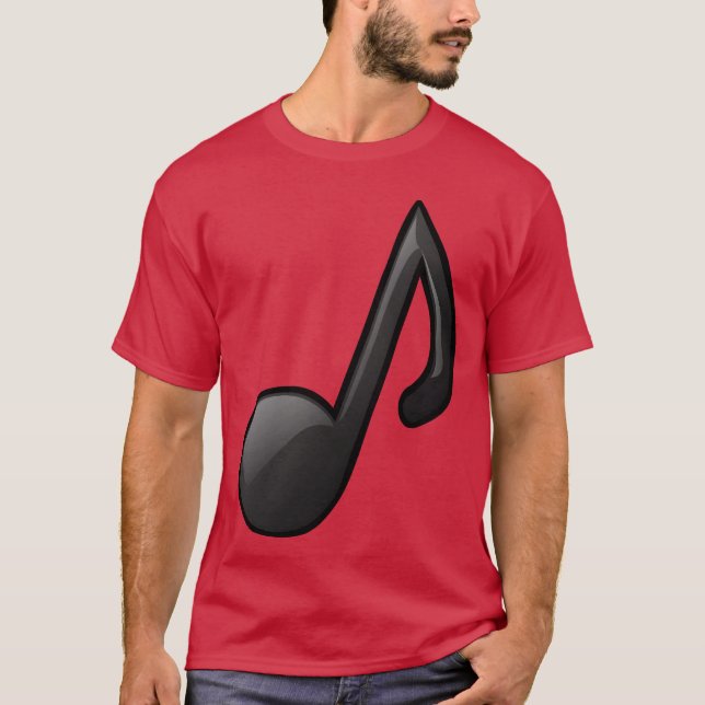 Musikdesign T Shirt (Framsida)
