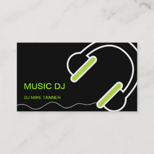 MusikDJ-visitkortar Visitkort