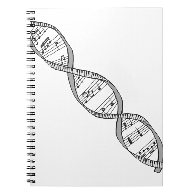 MusikDNA Anteckningsbok (Framsidan)