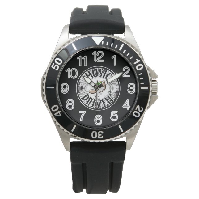 Musikdriven Armbandsur (Framsida)