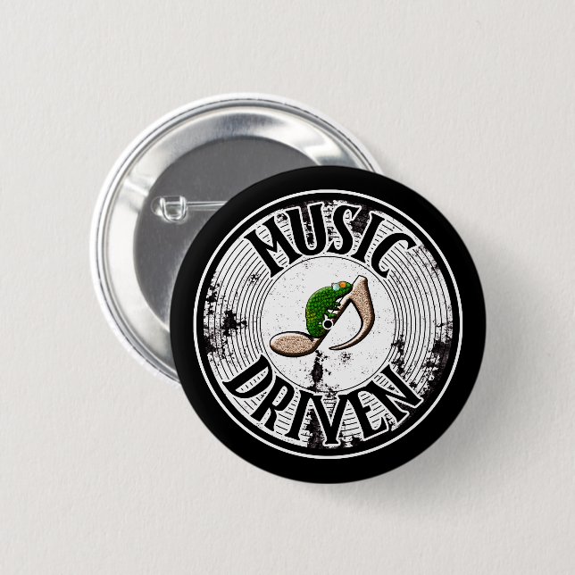 Musikdriven knapp (Framsida & baksida)