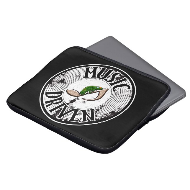 Musikdriven Laptop Fodral (Framsida topp)