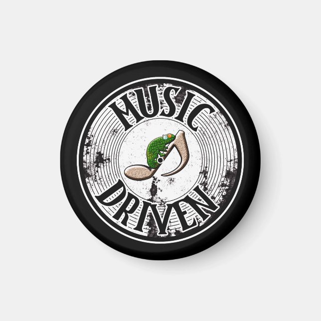 Musikdriven magnet (Framsidan)