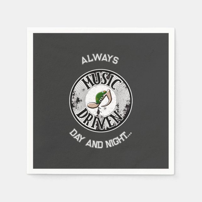 Musikdriven Pappersservett (Framsidan)
