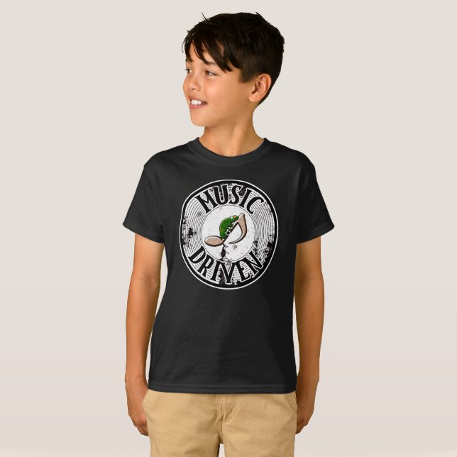 Musikdriven T Shirt (Hel framsida)