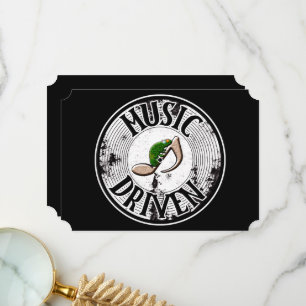 Musikdriven Tack Kort