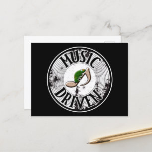 Musikdriven Vykort