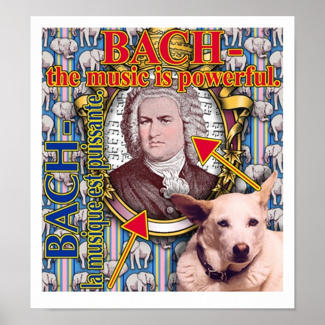 Musiken är kraftfull. poster (Framsidan)