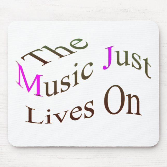 Musiken bor precis på musmatta (Framsidan)