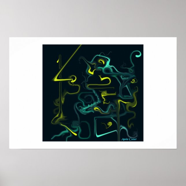 Musiken går runt och runda.. poster (Framsidan)