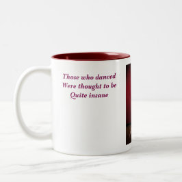 Musiken hördes inte Två-Tonad mugg