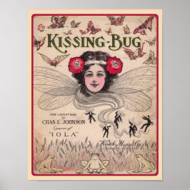 Musiken i Kryp 1909 Ragtime Lakan Poster