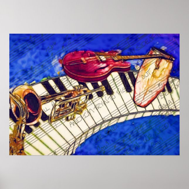 Musiken i mig poster (Framsidan)