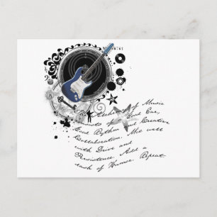 Musikens alkemi vykort