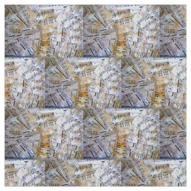 Musikens Älskare geometriska struktur Tyg (Provkarta)