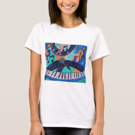 Musikens anda - Kvinnors T-Shirt