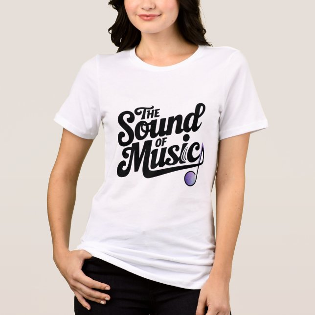 Musikens Ljud T Shirt (Framsida)