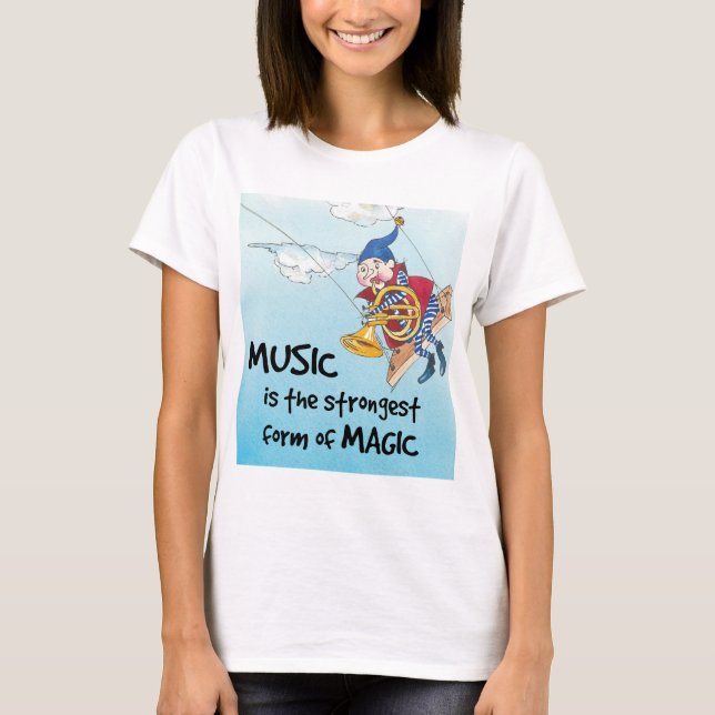 Musikens magi t shirt (Framsida)