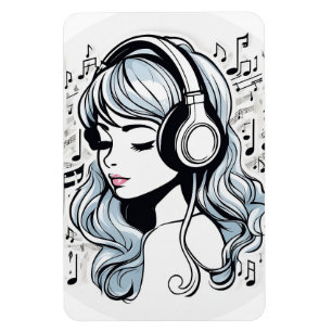 Musikens Skapande lycka Magnet