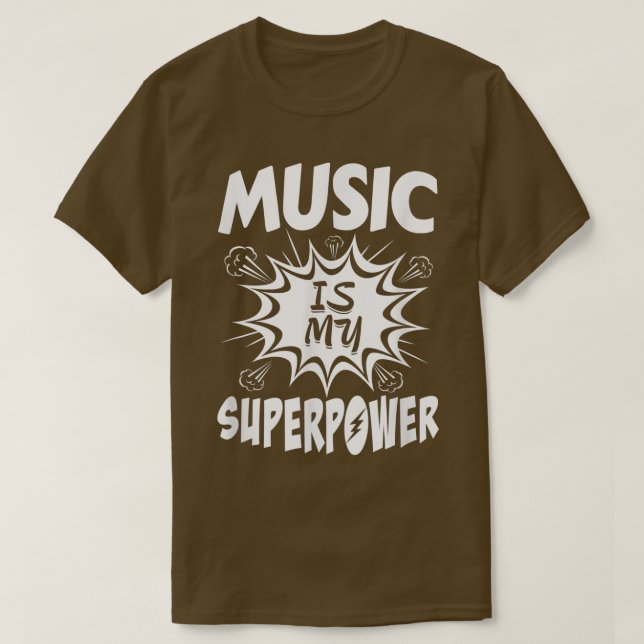 Musikentusiastmusiker T Shirt (Design framsida)