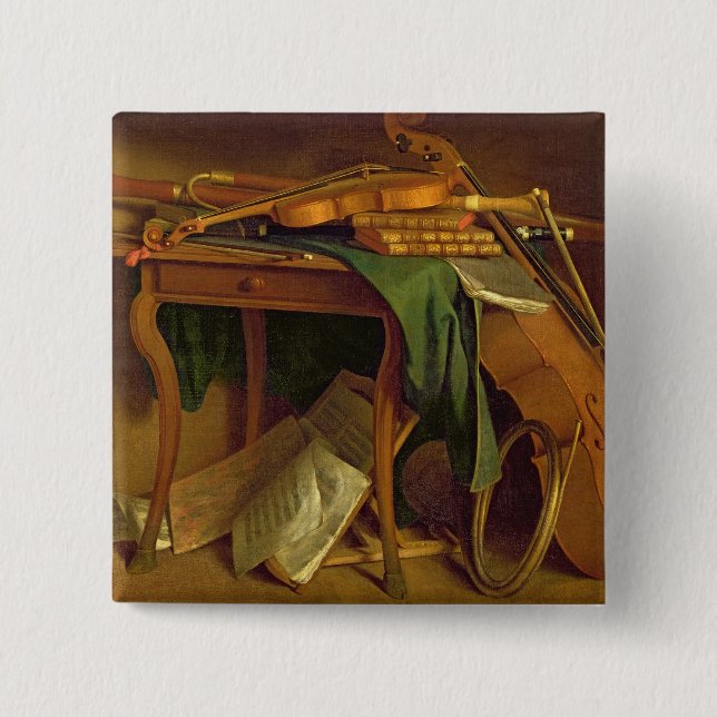 Musiker bord, c.1760 knapp (Framsida)