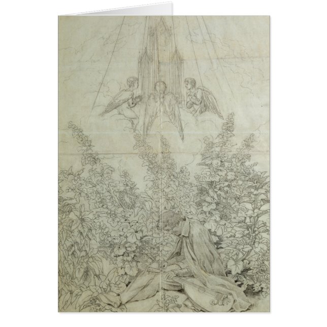 Musiker dröm hälsningskort (Framsidan)