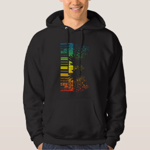 Musiker för musik för tangentbordpianogåvan hoodie