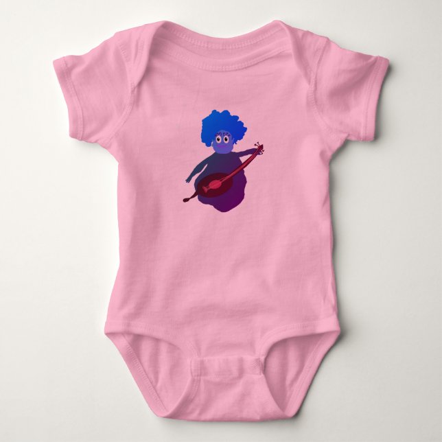 Musiker från en annan Dimension Baby-dräkt T Shirt (Framsida)