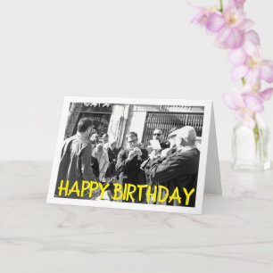 Musiker från Lliria, spanska Porträtt Kort