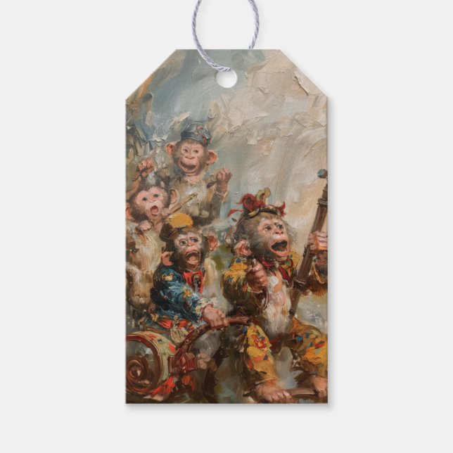 Musiker - Gift-Märkre Presentetikett (Framsidan)