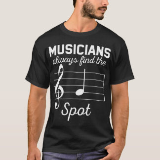 Musiker hittar alltid G-punkten T Shirt