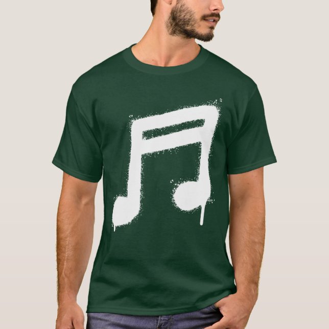 musiker i älskare t shirt (Framsida)