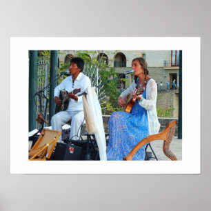 Musiker i Spanien Poster