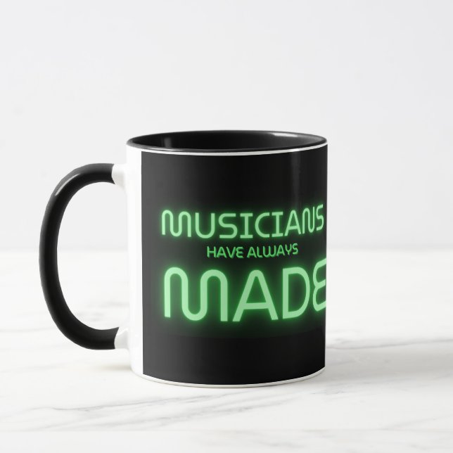 Musiker Made Vinkarare Mugg 11oz (Vänster)